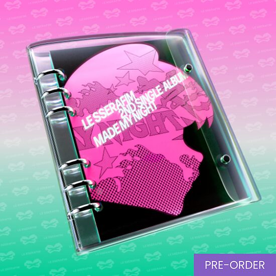 {PRE-ORDER} LE SSERAFIM - 2nd Single Album [Made My Night] (CHEMICAL NIGHT Ver.)